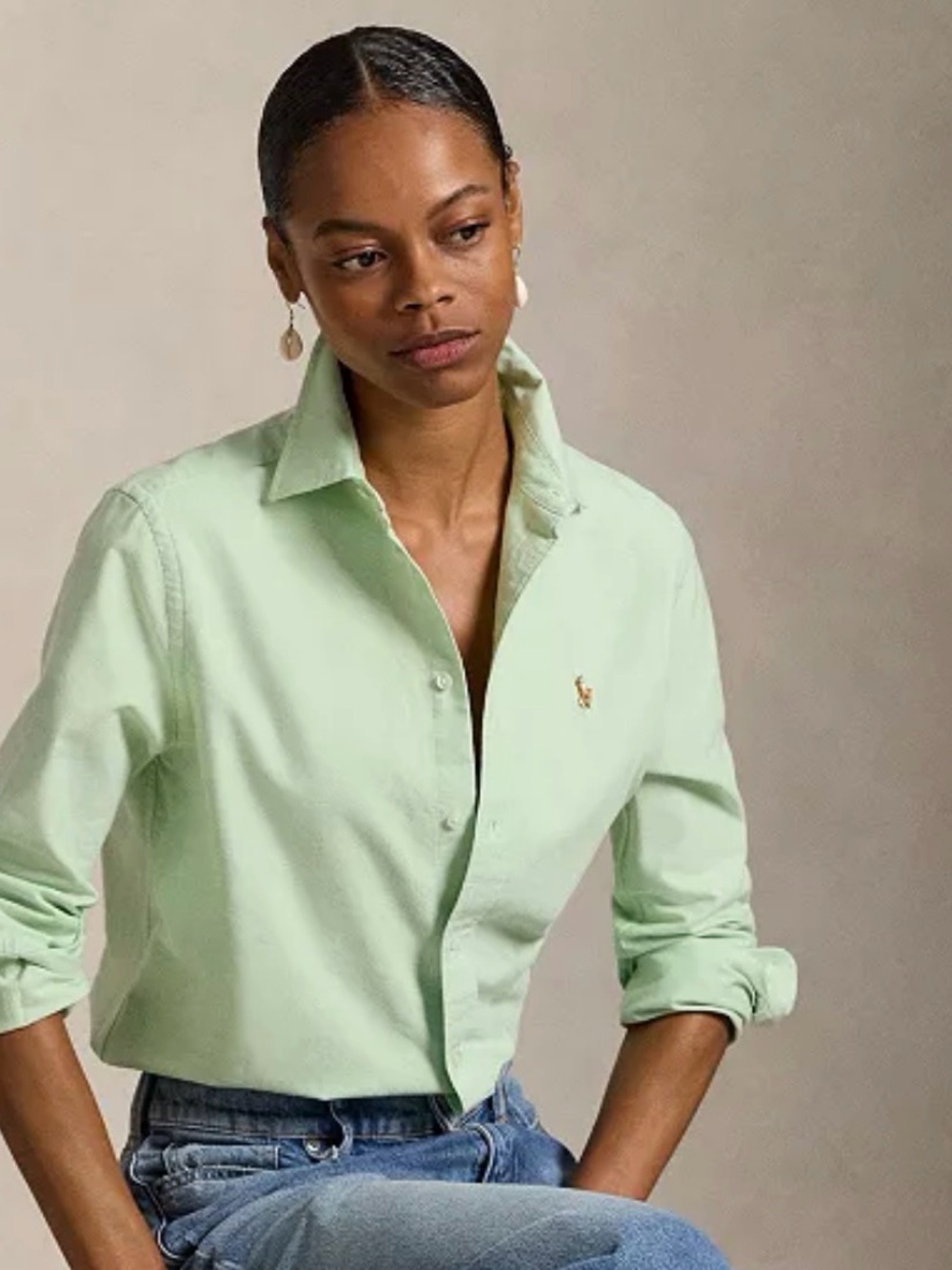 2 Ralph Lauren Oxford Button-Down Shirts